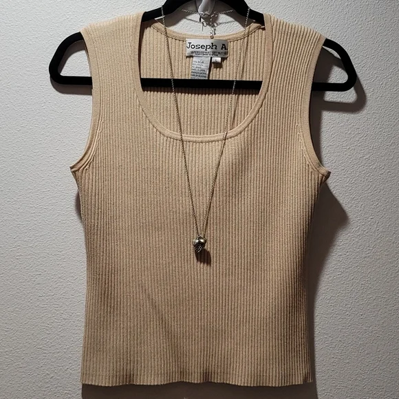 Vintage Brown Large Scoop Neck Sweater Vest Classic Casual Minimalist Streetwear - Picture 12 of 12